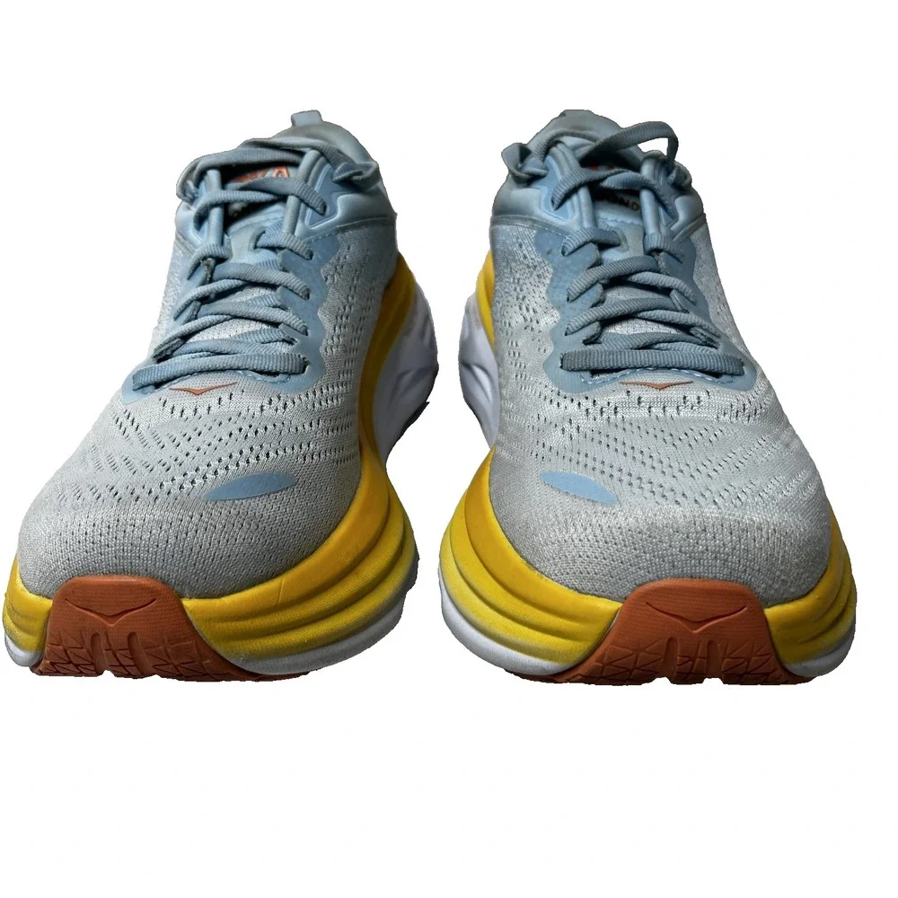 HOKA Bondi 8 Shoes Womens 11B / Men's 10B Cushioned Running Walking Trainers - Picture 7 of 15